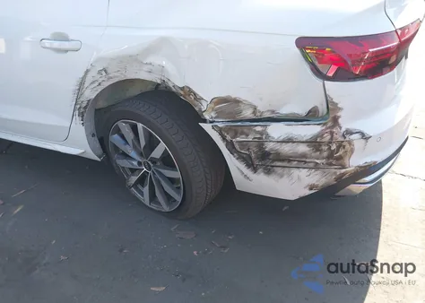 2021 Audi A4 Premium 40 Tfsi Quattro S Tronic from USA, damaged, VIN WAUABAF46MA066001